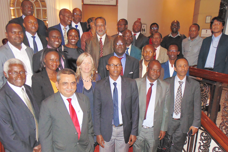Participants at the workshop.