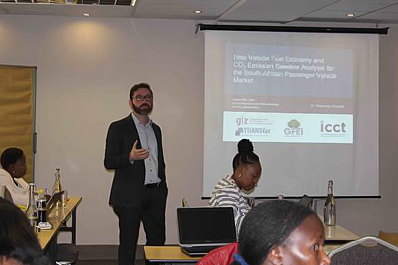 Preliminary results of work being done by the ICCT in developing a fuel economy baseline for South Africa were presented at the workshop.
