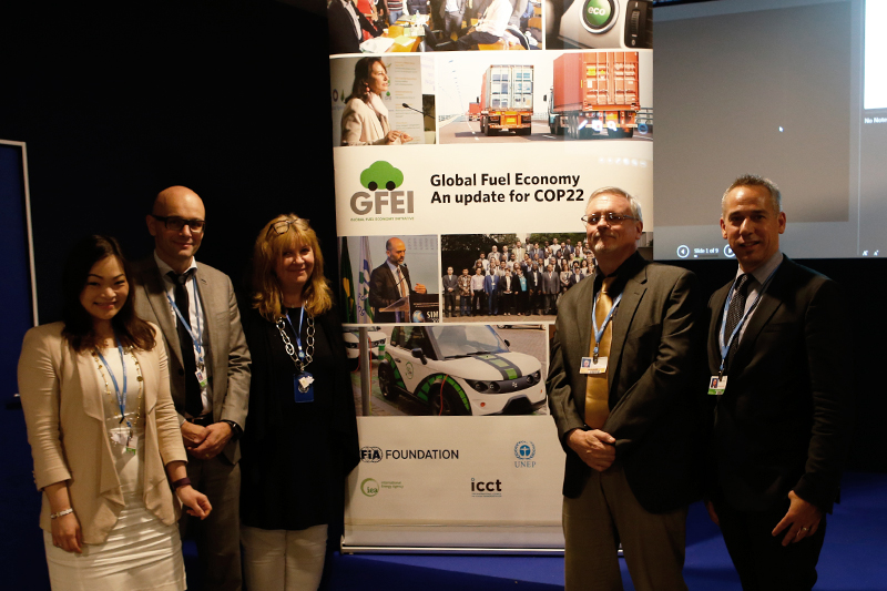 Sheila Watson and the GFEI partners