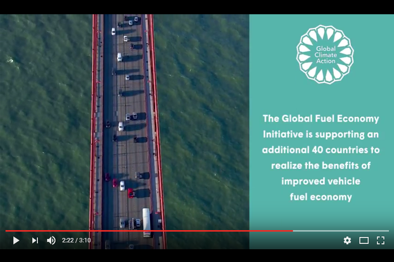 GFEI acknowledged in COP22 roundup video.