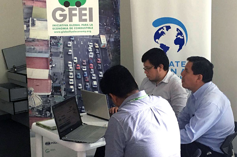 Participants use the Feebate tool.