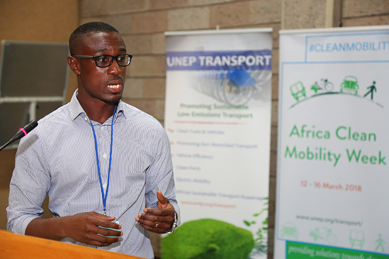 Da-costa Adjei, Environmental Protection Agency, Ghana.