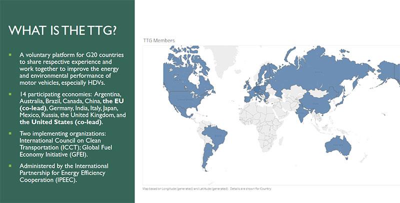 What is the Transport Task Group (TTG)?