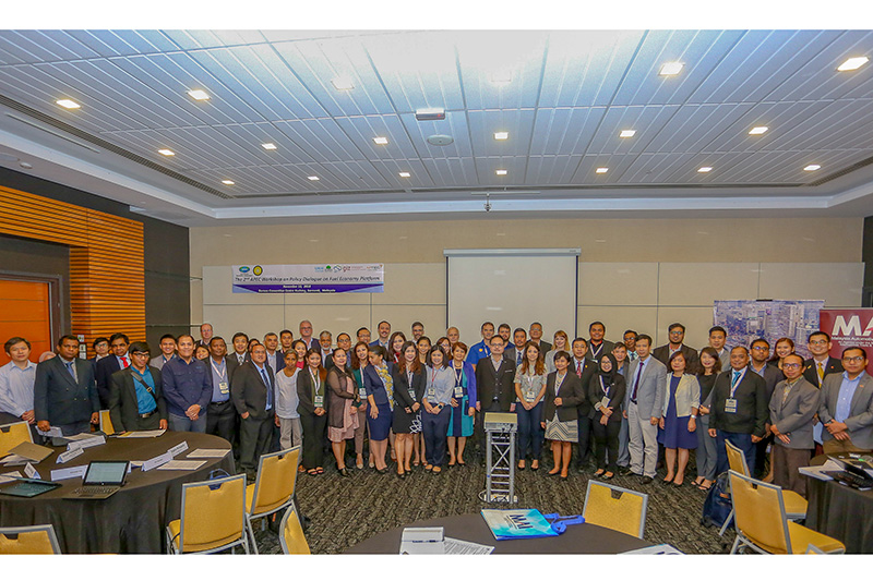 APEC member participants at the fuel economy stakeholders gathering.