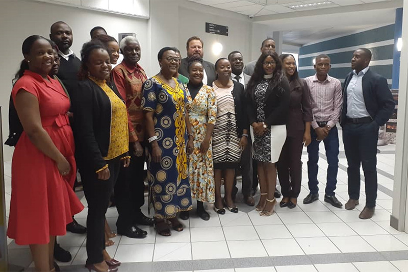 Participants at the Namibia workshop.